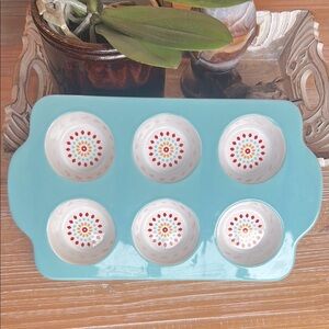 Heavy Ceramic 6 Hole Muffin Pan World Market